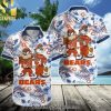 NFL Carolina Panthers Hot Fashion Hawaiian Print Aloha Button Down Short Sleeve Shirt