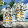 NFL Green Bay Packers All Over Print 3D Hawaiian Print Aloha Button Down Short Sleeve Shirt