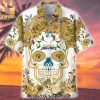 NFL Kansas City Chiefs Full Printed 3D Hawaiian Print Aloha Button Down Short Sleeve Shirt