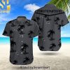 NRL Penrith Panthers 3D Full Printed Hawaiian Print Aloha Button Down Short Sleeve Shirt