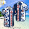 NRL St. George Illawarra Dragons 3D Full Printing Hawaiian Print Aloha Button Down Short Sleeve Shirt
