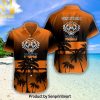 NRL Wests Tigers Full Printed Unisex Hawaiian Print Aloha Button Down Short Sleeve Shirt