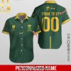 Personalized Rugby World Cup Springboks South Africa Rugby Jersey Style All Over Print 3D Hawaiian Print Aloha Button Down Short Sleeve Shirt