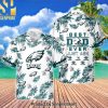 Philadelphia Eagles National Football League American Flag Color Independence Day For Sport Fan All Over Printed Hawaiian Shirt