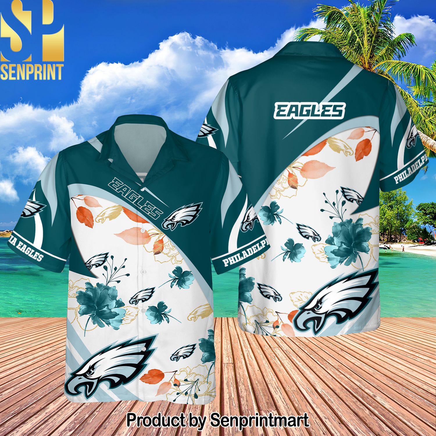 Philadelphia Eagles National Football League For Fans All Over Printed Hawaiian Shirt