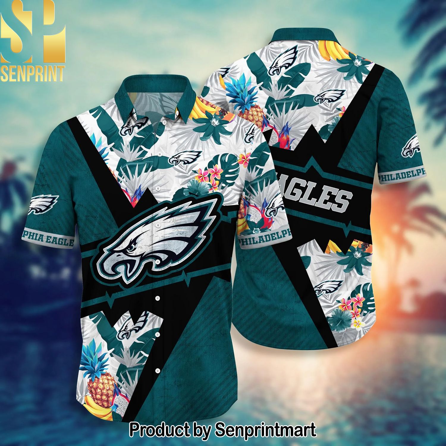Philadelphia Eagles National Football League For Fans Full Printed Hawaiian Shirt