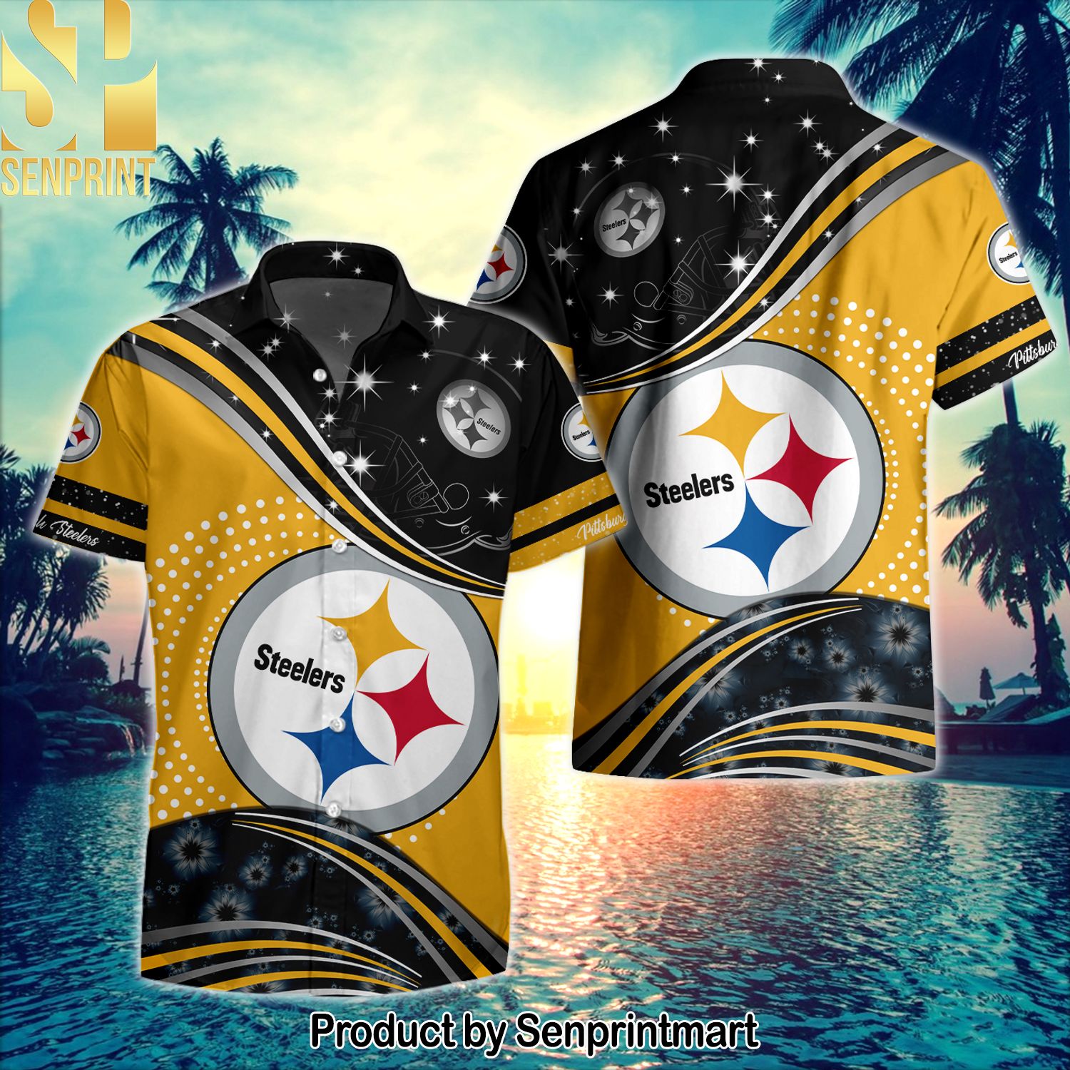 Pittsburgh Steelers National Football League Football Full Printing Hawaiian Shirt