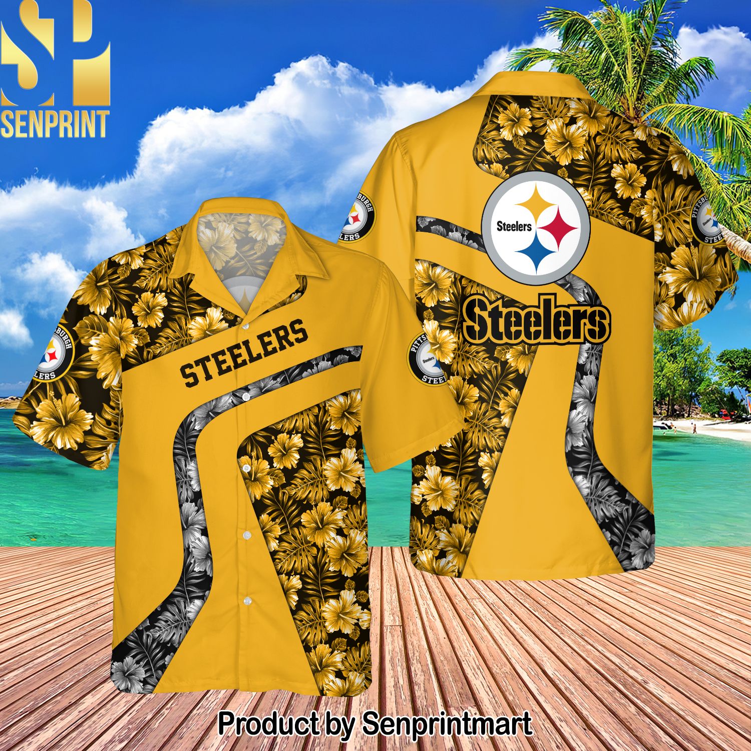 Pittsburgh Steelers National Football League For Sport Fan Full Printed Hawaiian Shirt