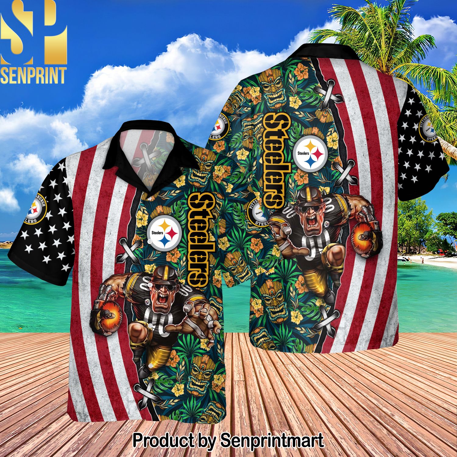 Pittsburgh Steelers National Football League Up Coming National Football League Season Full Printed Hawaiian Shirt
