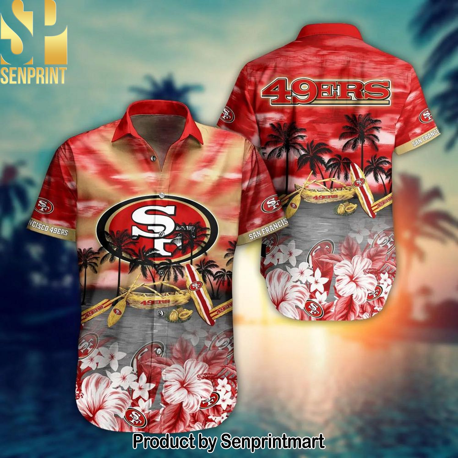 San Francisco 49ers National Football League For Sport Fan 3D Hawaiian Shirt