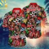Taylor Swift Combo Full Printing Hawaiian Print Aloha Button Down Short Sleeve Shirt