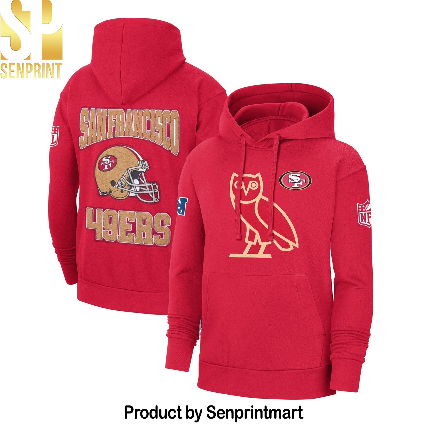 49ers owl hoodie