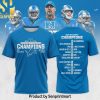 Detroit Lions 2023 NFC North Division Champions Collection For Fans Shirt