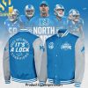 Detroit Lions 2023 NFC North Division Champions Collection For Sport Fans Bomber Jacket