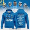 Detroit Lions 2023 NFC North Division Champions Locker Room Trophy Collection T-Shirt