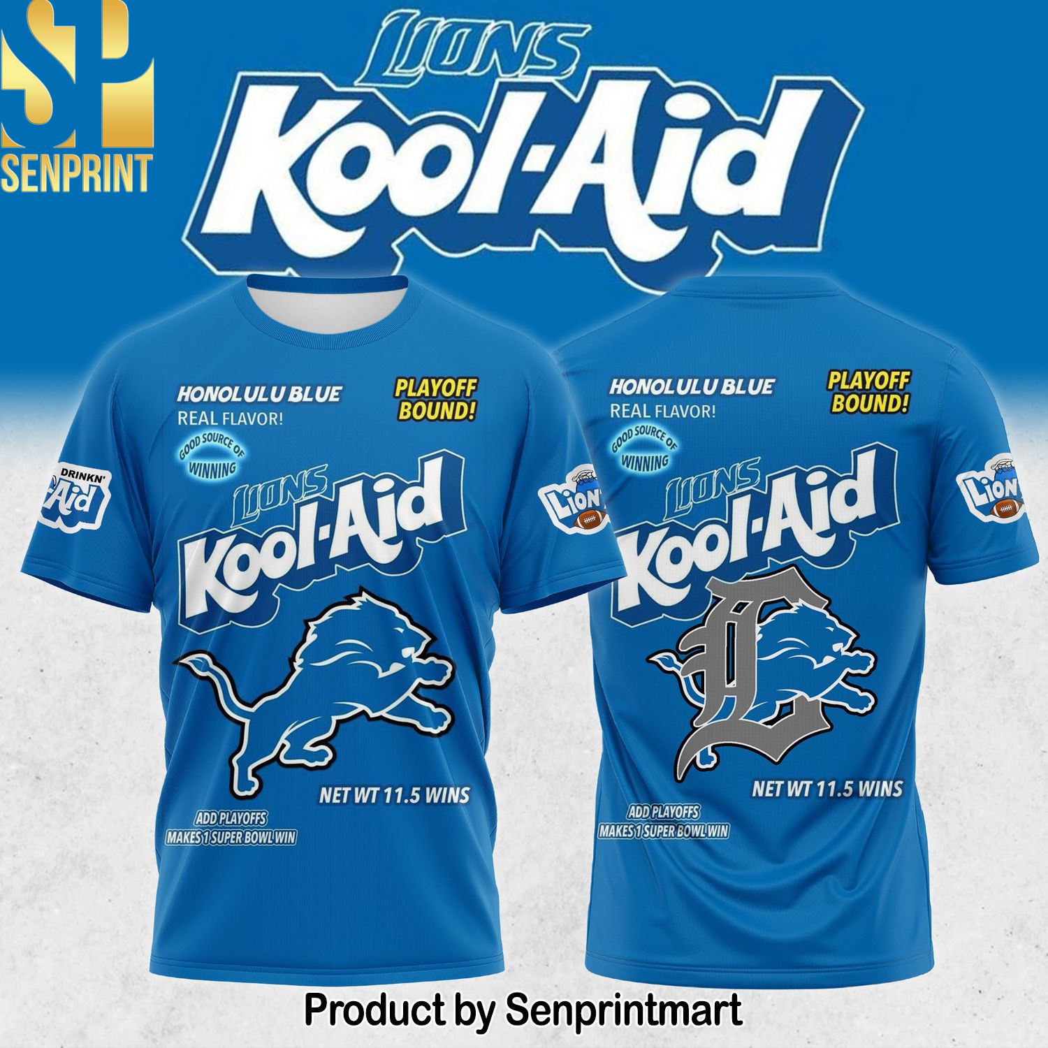 Detroit Lions Kool-Aid