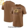 Green Bay Packers Brown 2023 Salute To Service Shirt