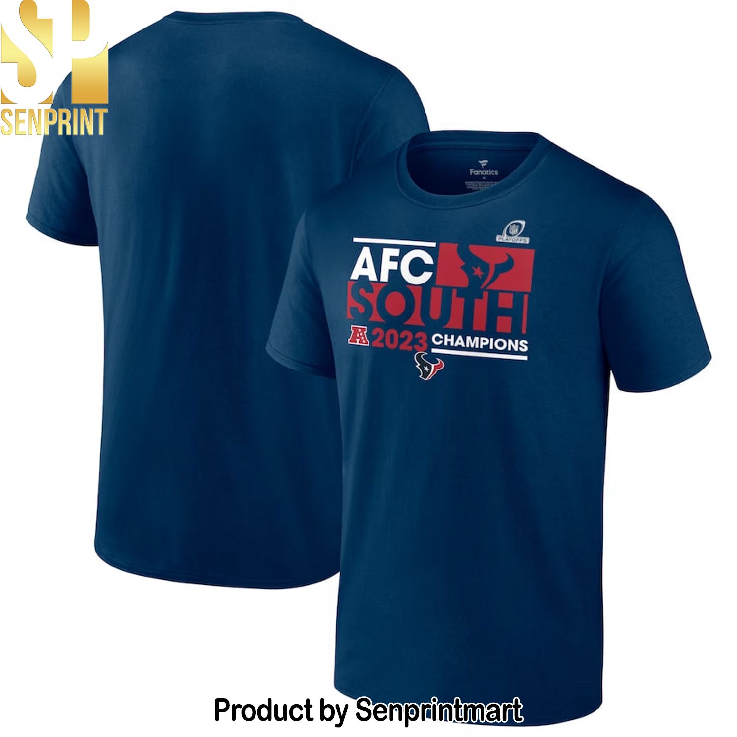 Houston Texans 2023 AFC South Division Champions Conquer Shirt