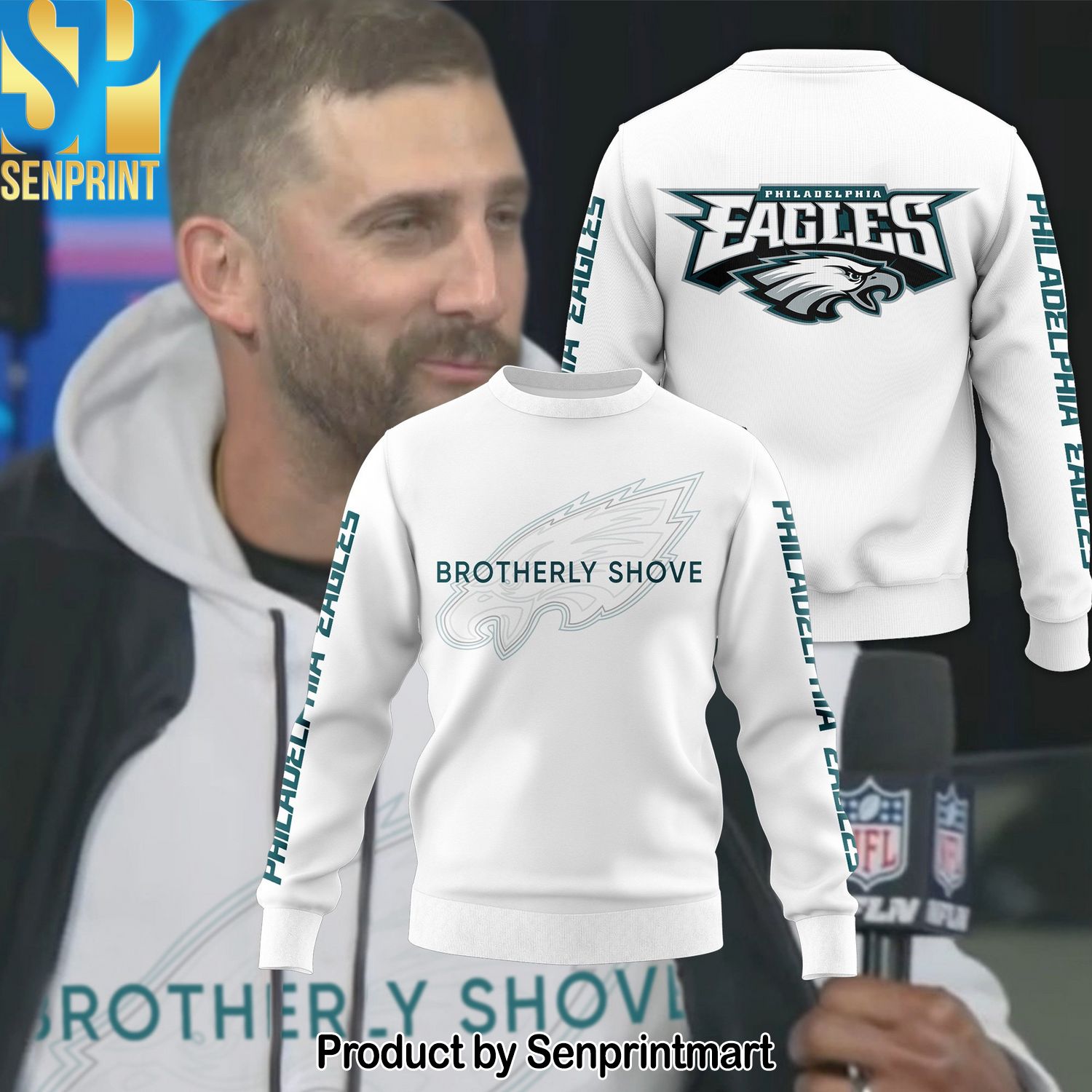 Philadelphia Eagles Brotherly Sweatshirt