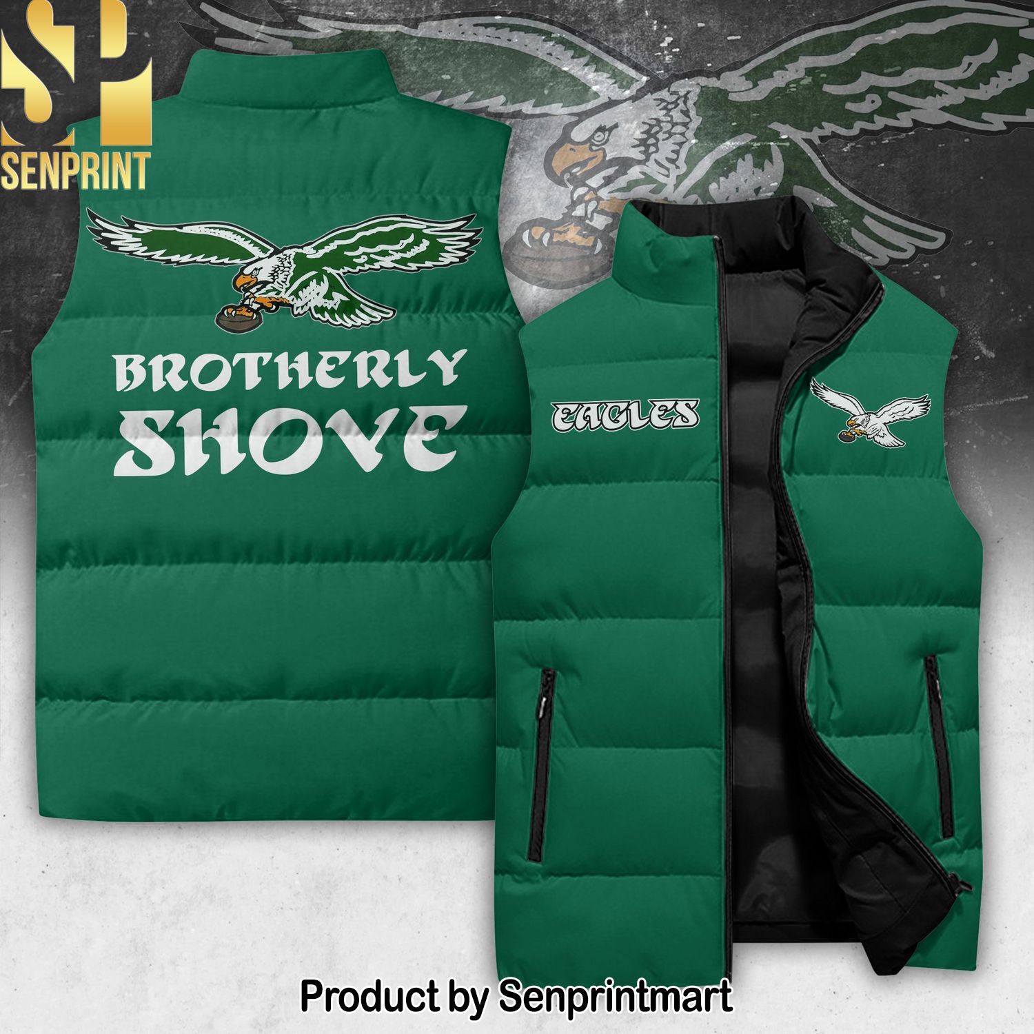 Philadelphia Eagles Sleeveless Jacket