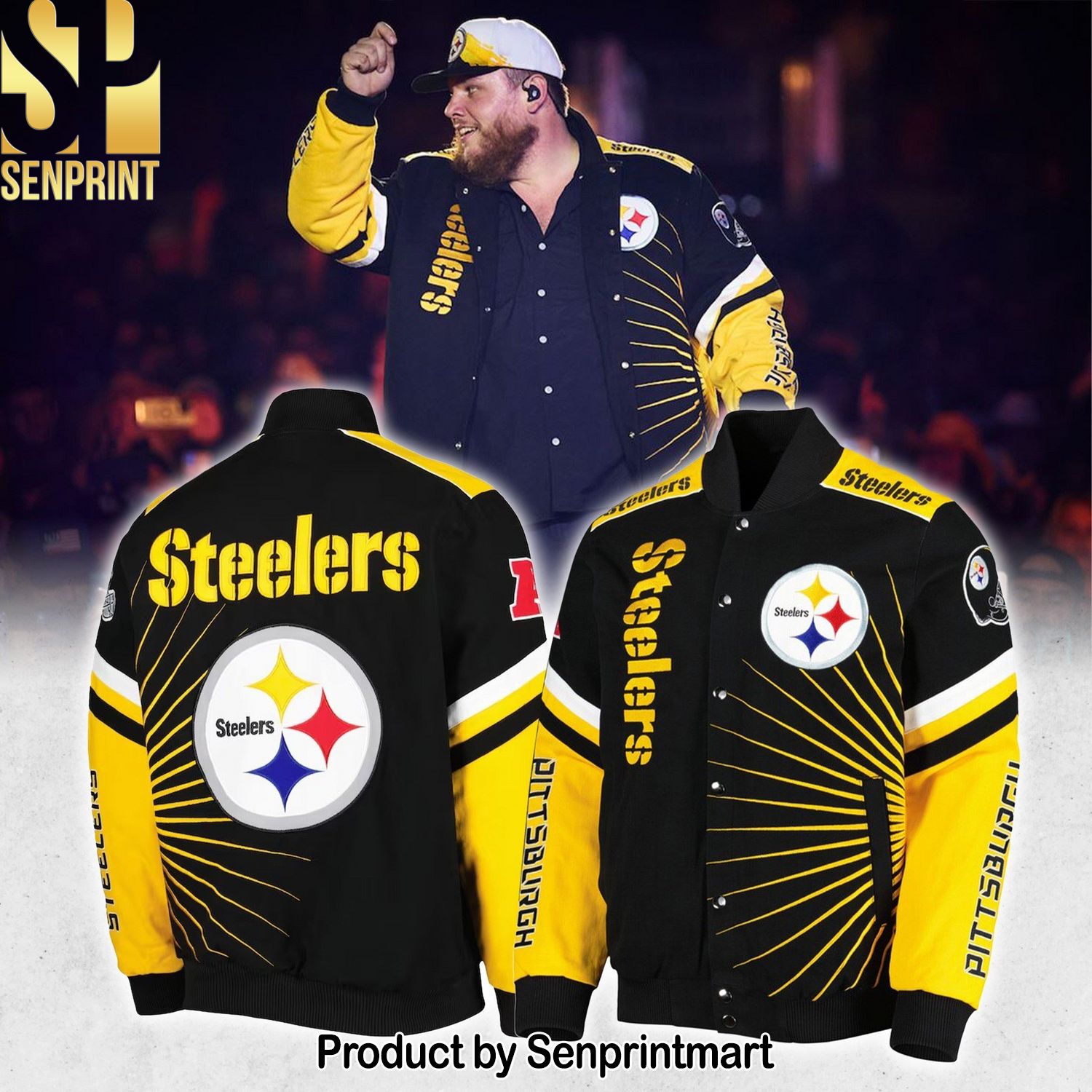 Pittsburgh Steelers Bomber Jacket