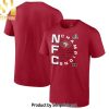 San Francisco 49ers 2023 NFC Champions All Over Print Shirt
