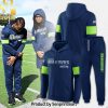 Seattle Seahawks Chartreuse Green Navy Pullover Combo