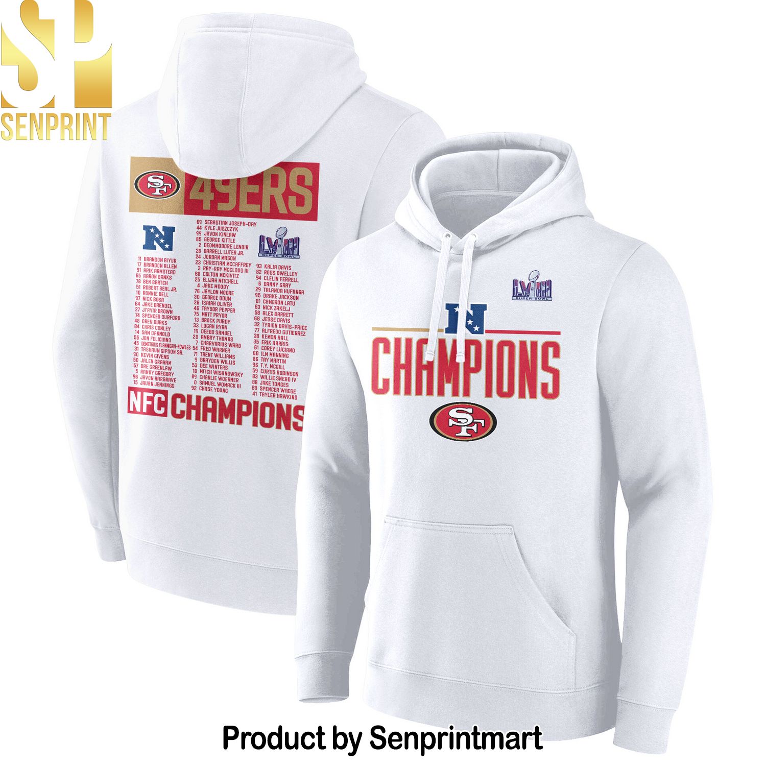 San Francisco 49ers 2023 NFC Champions NFL Shirt