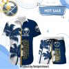 CALGARY FLAMES NHL Unique Full Print Hawaiian Shirt and Shorts