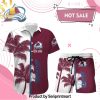 Colorado Rockies MLB Full Print Unisex Hawaiian Shirt and Shorts