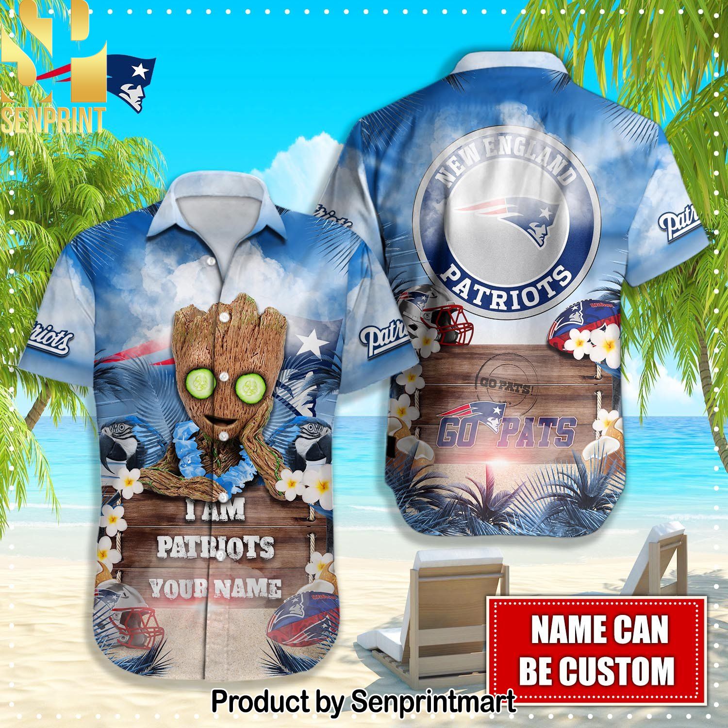 New England Patriots NFL Best Outfit 3D Hawaiian Shirt and Shorts
