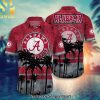 Alabama Crimson Tide NCAA Flower Casual Full Printing Hawaiian Shirt and Shorts