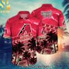 Arizona Diamondbacks MLB Flower Full Printing Unisex Hawaiian Shirt and Shorts