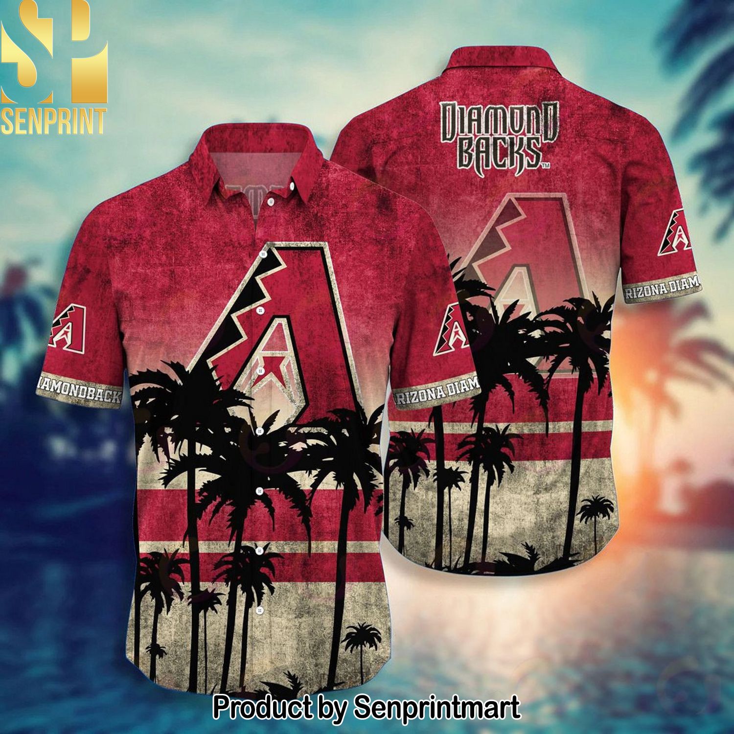 Arizona Diamondbacks MLB Hot Fashion Hawaiian Shirt and Shorts