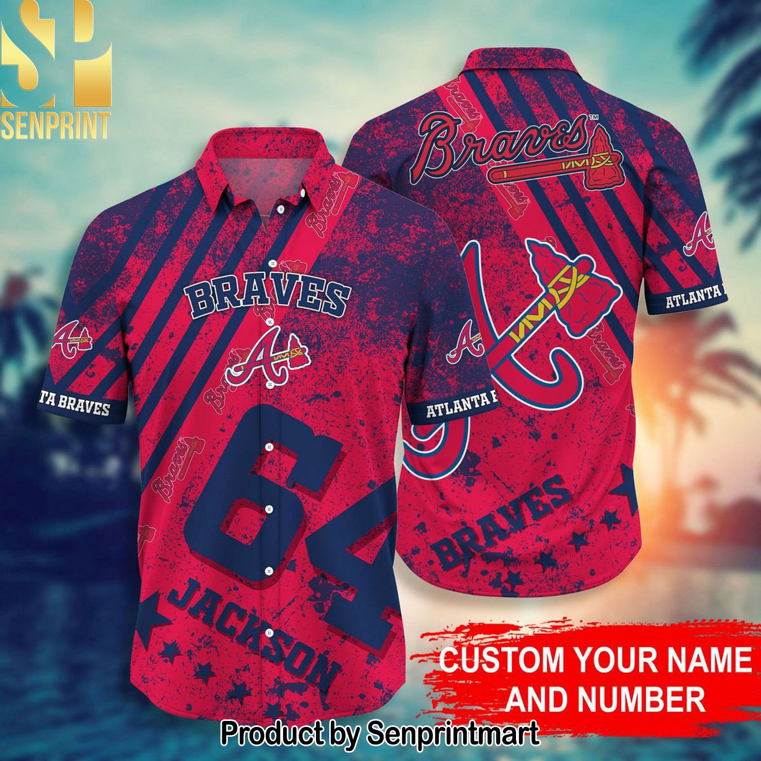 Atlanta Braves MLB Best Outfit 3D Hawaiian Shirt and Shorts