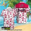 Atlanta Braves MLB Flower Unique Full Printed Hawaiian Shirt and Shorts