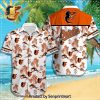 Baltimore Orioles MLB Cool Version Full Print Hawaiian Shirt and Shorts