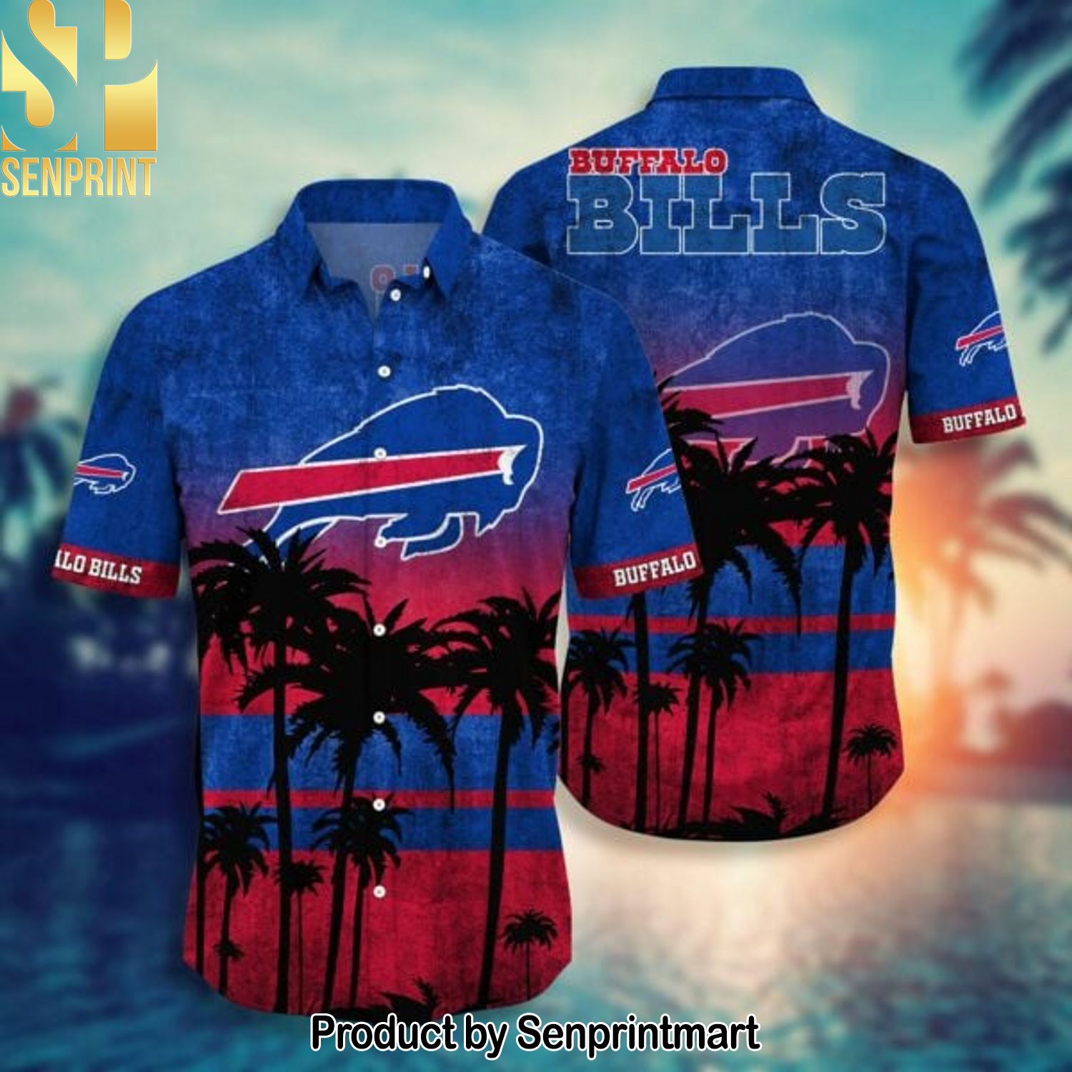 Buffalo Bills NFL For Fans All Over Print Hawaiian Shirt and Shorts
