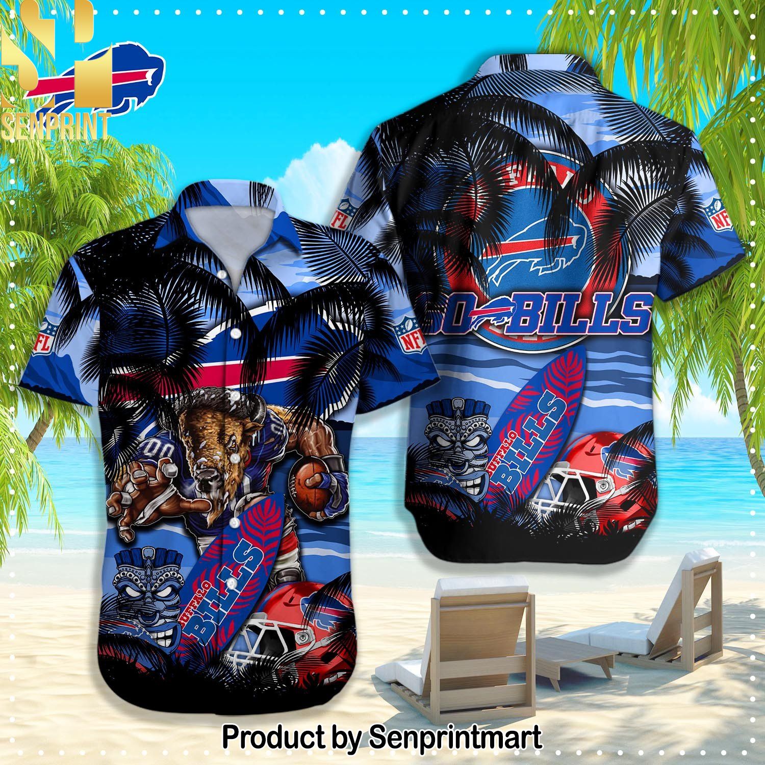 Buffalo Bills NFL Hypebeast Fashion Hawaiian Shirt and Shorts