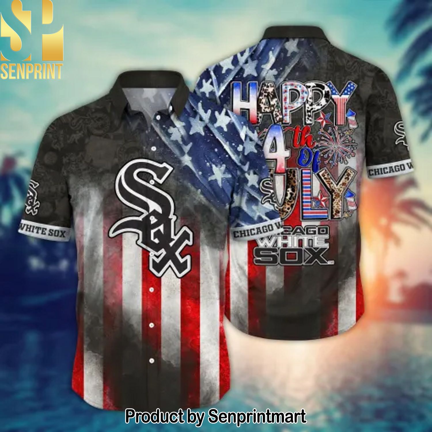 Chicago White Sox MLB 3D Full Printing Hawaiian Shirt and Shorts