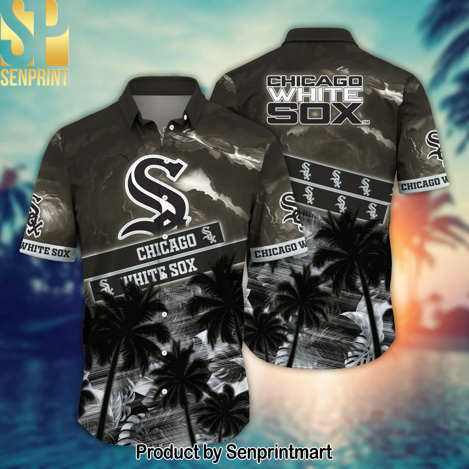 Chicago White Sox MLB Flower Gift Ideas 3D Hawaiian Shirt and Shorts