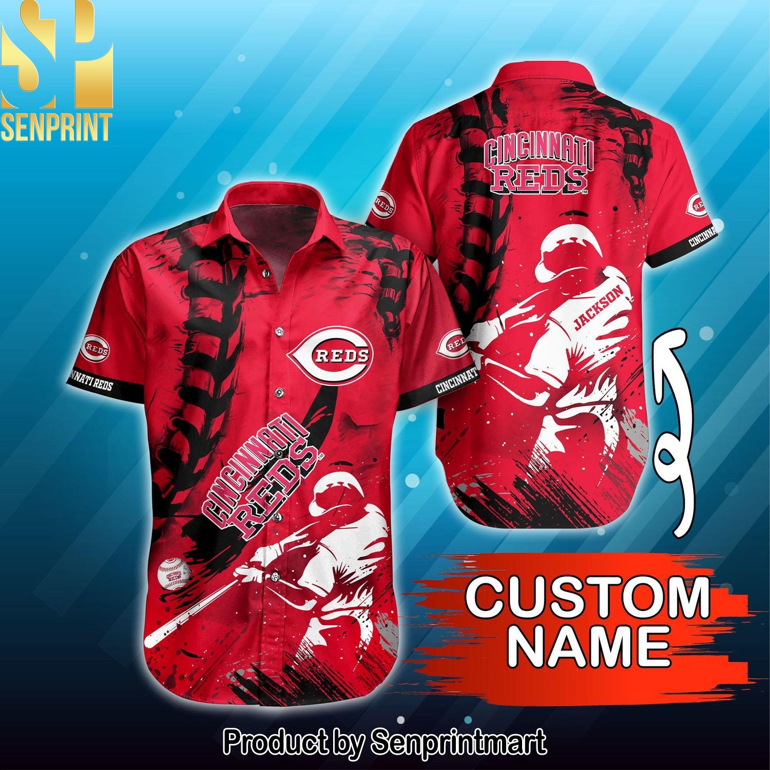 Cincinnati Reds MLB High Fashion Hawaiian Shirt and Shorts