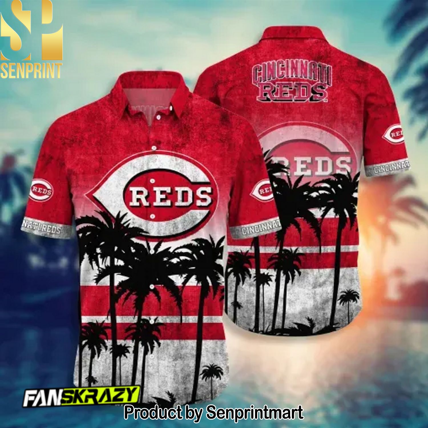 Cincinnati Reds MLB New Fashion Hawaiian Shirt and Shorts