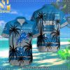 DePaul Blue Demons NCAA Hibiscus Tropical Flower Cool Version Full Print Hawaiian Shirt and Shorts