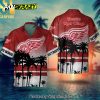 DETROIT RED WINGS NHL Casual Full Print Hawaiian Shirt and Shorts