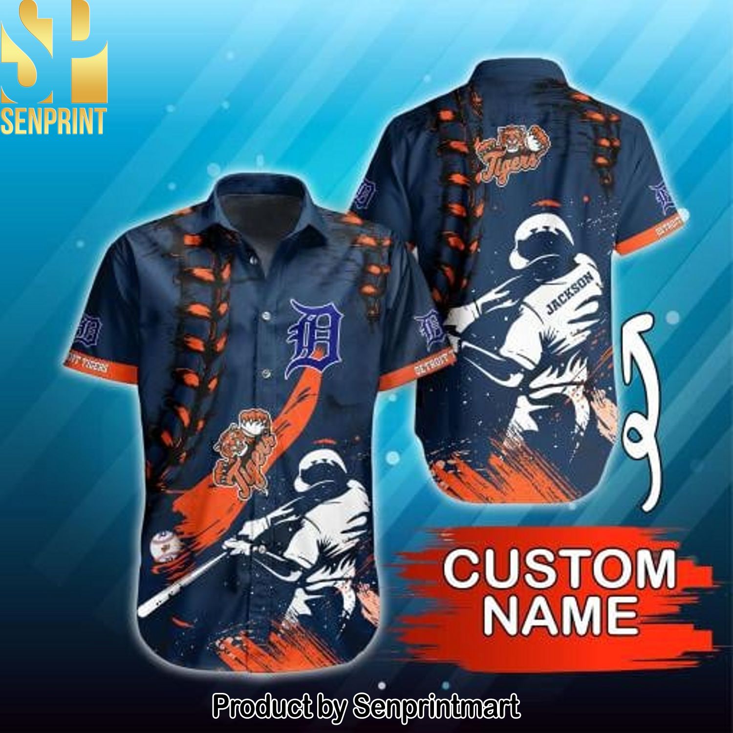 Detroit Tigers MLB New Style Hawaiian Shirt and Shorts