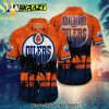 EDMONTON OILERS NHL Unique All Over Printed Hawaiian Shirt and Shorts