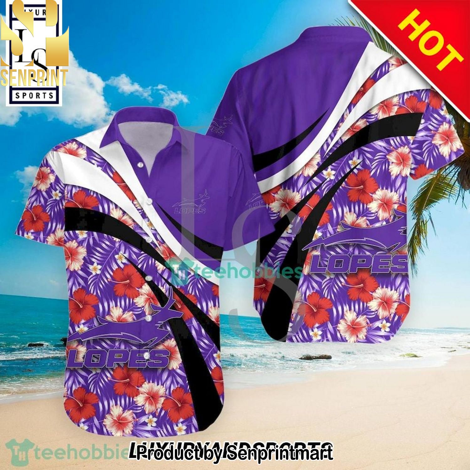 Grand Canyon Antelopes NCAA Hibiscus Tropical Flower Classic Full Printing Hawaiian Shirt and Shorts