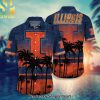 Illinois Fighting Illini NCAA Flower Gift Ideas Full Printing Hawaiian Shirt and Shorts