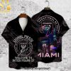 Inter Miami Leo Messi Black For Fans Hawaiian Shirt and Shorts
